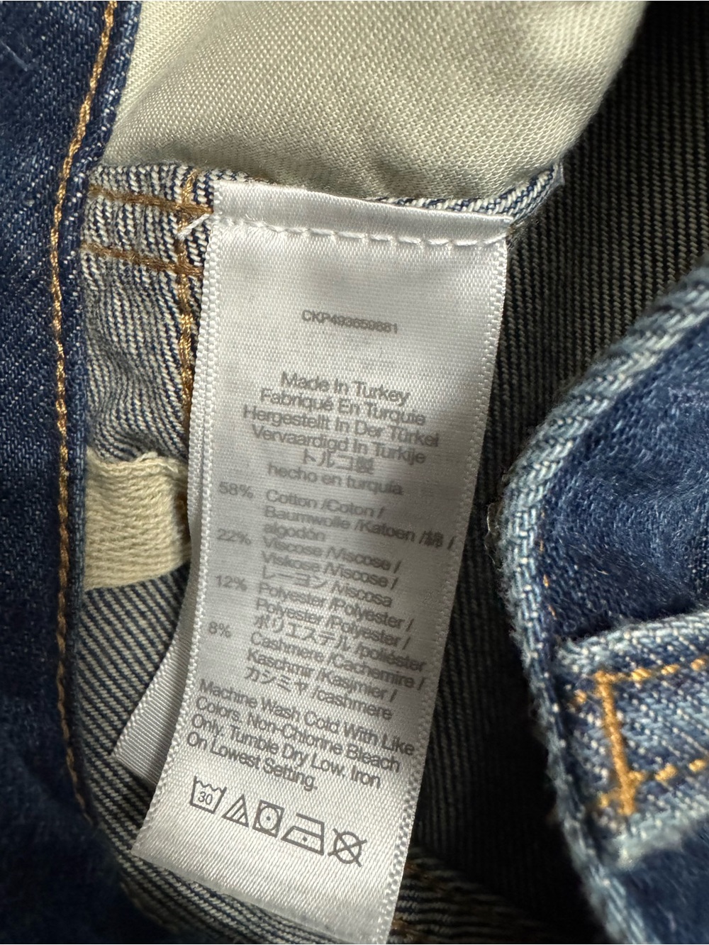 Madewell Wide-Leg High-Rise Jeans in Dark Indigo - Picture 5 of 13
